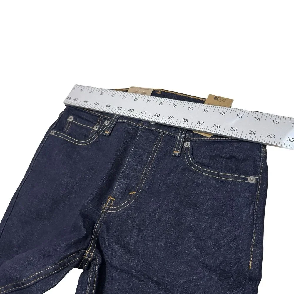 NWT Levis 510 Mens Premium Skinny Stretch Jeans Color Dark‎ Wash Blue 29x30